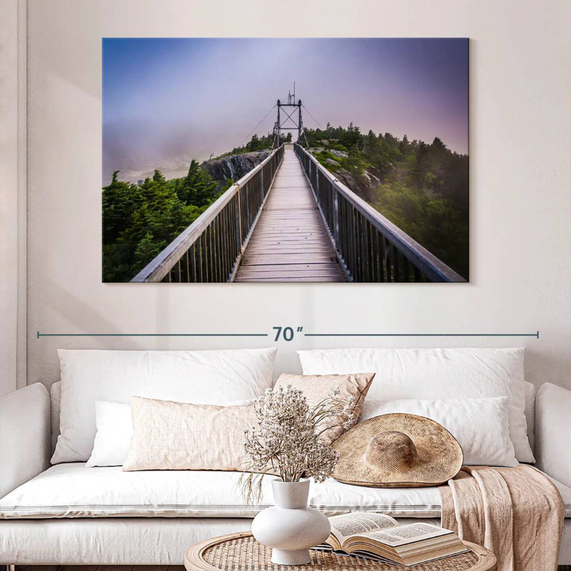 Lilie Mile High Swinging Bridge, 34" H x 51" W