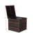 Brown Patio Storage Unit - Keeps Items Safe And Organized Box With - Finish Prevents Color Fading