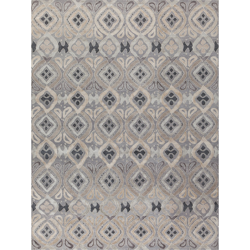 Bali Geometric Area Rug, Rectangle 10' x 14'