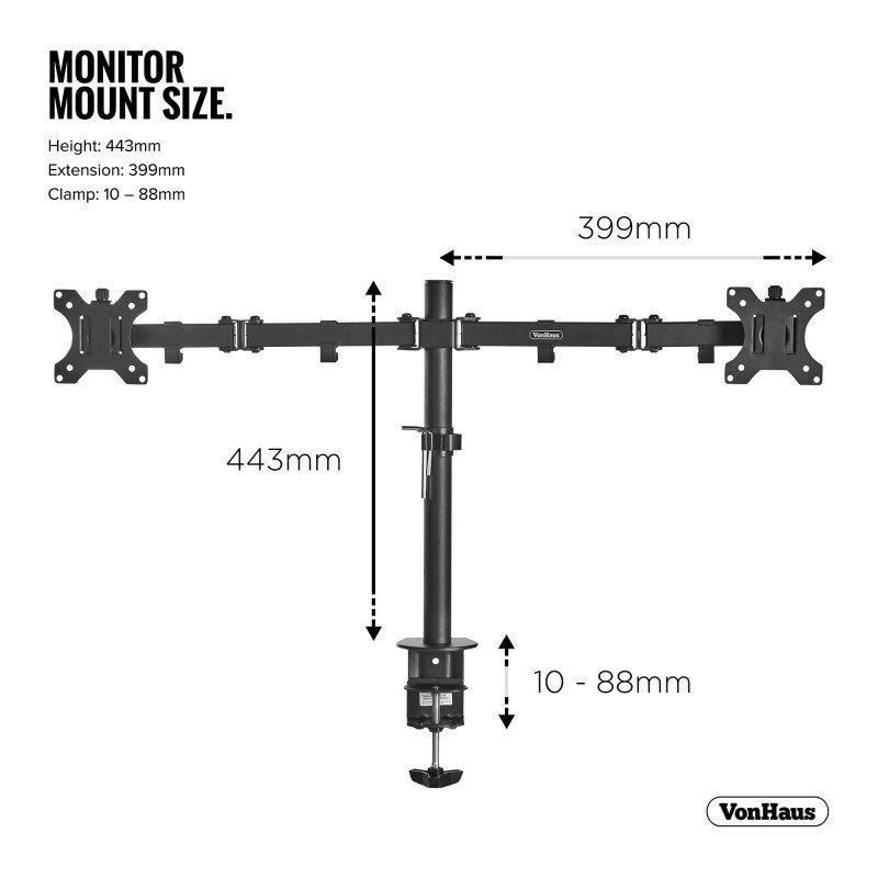 VonHaus Multi-Screen Pole Mount