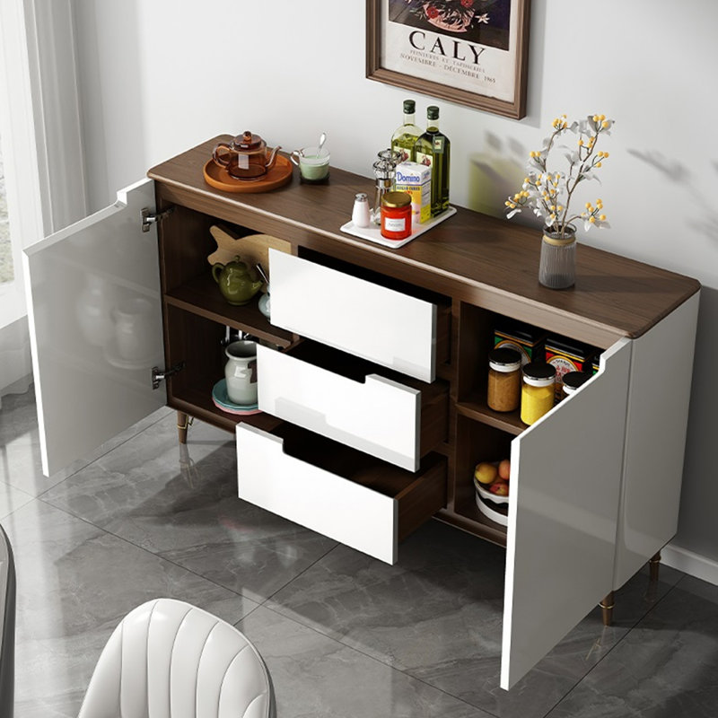 Reyly Sideboard, White, 35.43" H x 47.24" W x 15.75" D