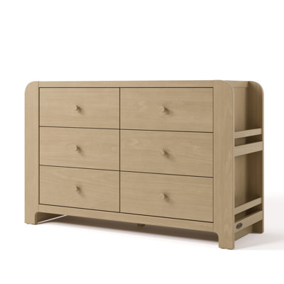 Read-With-Me 6 Drawer Dresser With Bookshelves