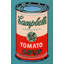 Canette de soupe Campbell's, 1965 (rose et rouge)