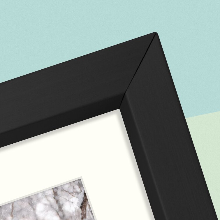 12.48 x 12.48 Metal Single Picture Frame in Black Latitude Run