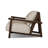 Ingo Teak Solid Wood Outdoor Lounge Chair with Cushions-2039880272