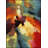 Kayaan Abstract Crimson/Aqua Area Rug-19193377