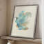 Betta I, reproduction encadrée - bois massif-1810883763