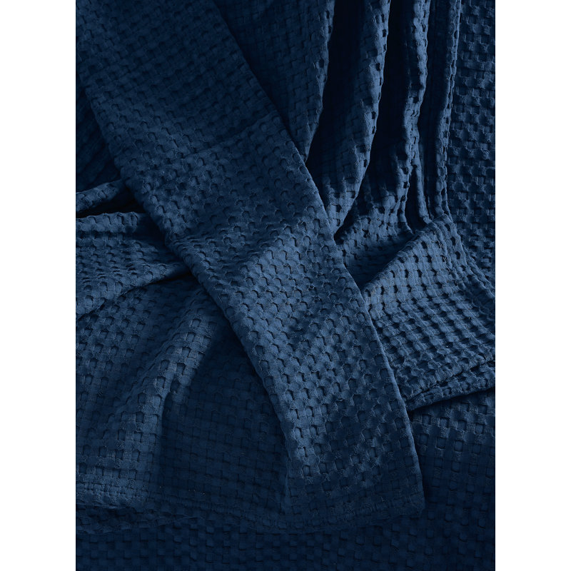 Couverture de lit Brooklyn, Twin Blanket, Marine