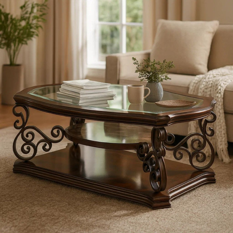 Table basse avec rangement Gennaro