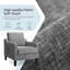 Upholstered Chenille Armchair-660641403