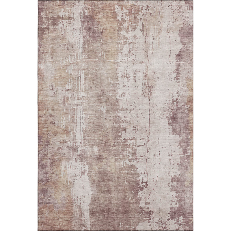 Premium Machine Washable Baford AMF1649 Abstract Rug, Rectangle 3' x 5'