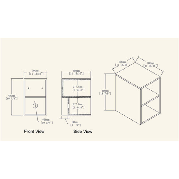 Dimensions du produit