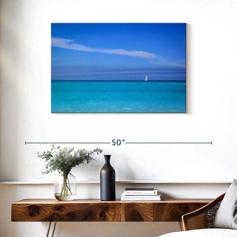 Kerrick Jolly Beach Sailboat, 24" H x 36" W