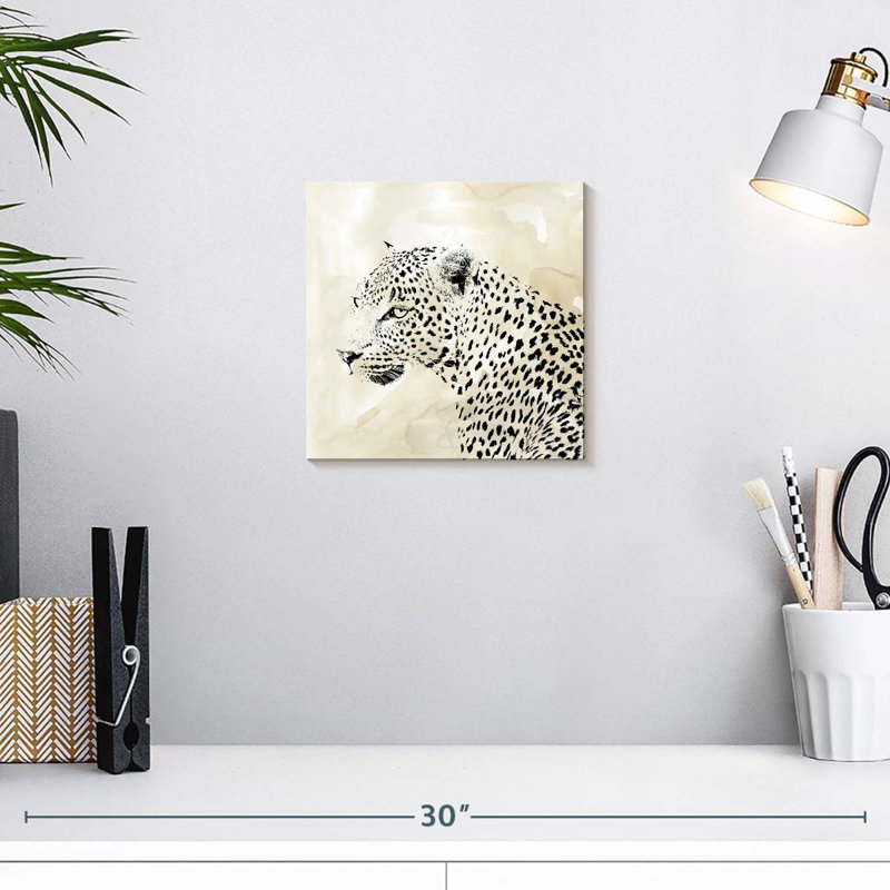 Brampt Leopard Spots III, 10" H x 10" W