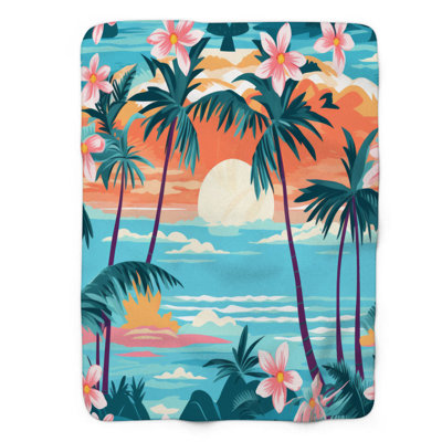 Island Paradise - 1 Piece Premium Blanket