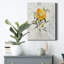 «Canary Linen Peony» par Carol Robinson - impression sur toile tendue-833959089