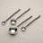 INOX Artisans Twig Black Measuring Spoons Set