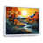 White Floater Framed