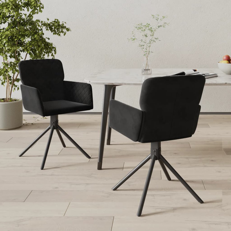 Chaise d'appoint pivotante 2 pièces, Crème