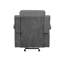 Kalen Grey Chenille Glider Recliner
