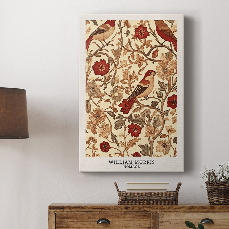 Wm Morris Series Cxxiii - galerie sur mesure, H 18 po x l 12 po