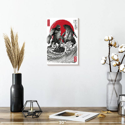 Battle For The Ages Sumi-E -  Elephant Stock, LLK-ART-DO1|1VW|8-12