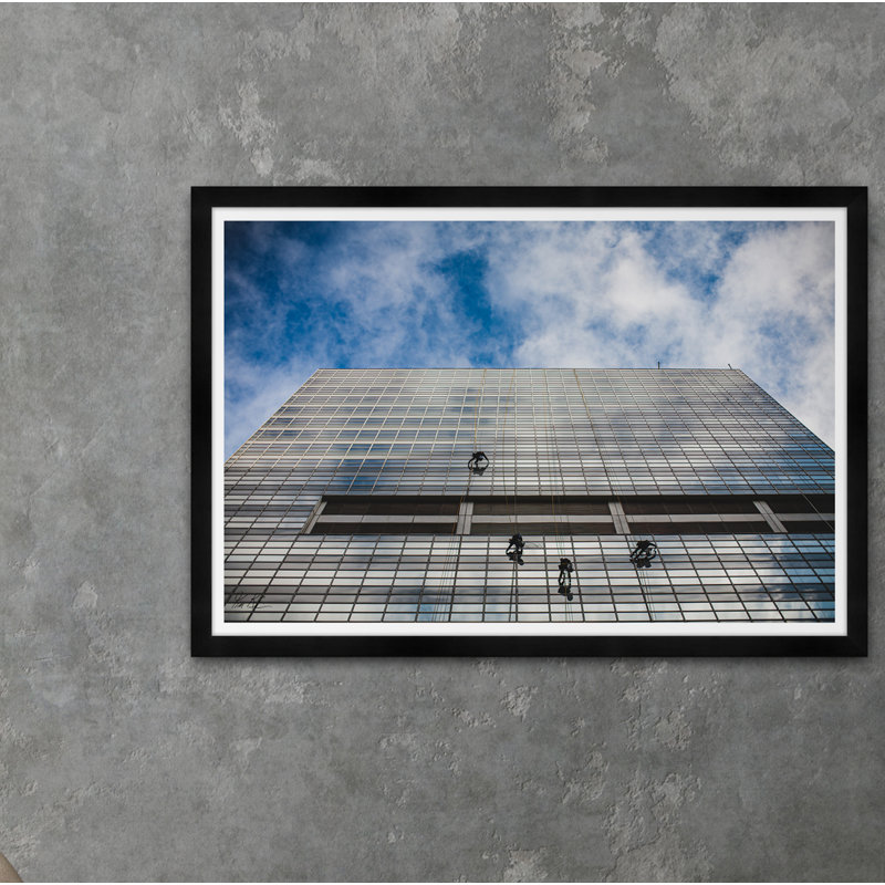 Window Washers Print by Tim Klein