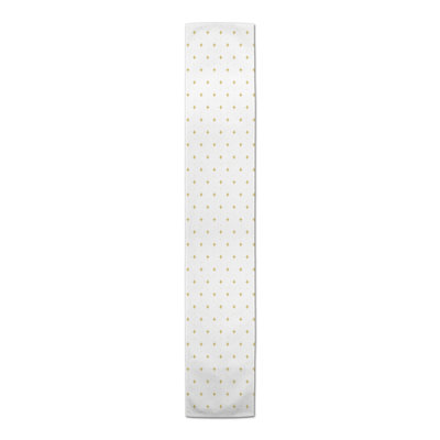 Chemin de table rectangulaire à pois