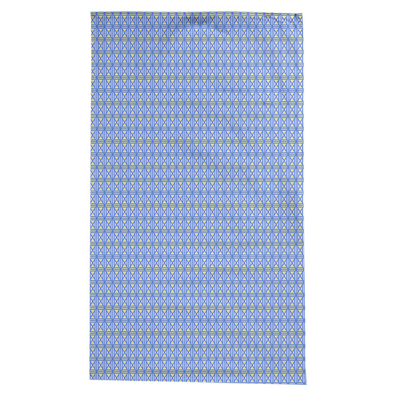 Nappe losanges doublés Leffel, Bleu / jaune