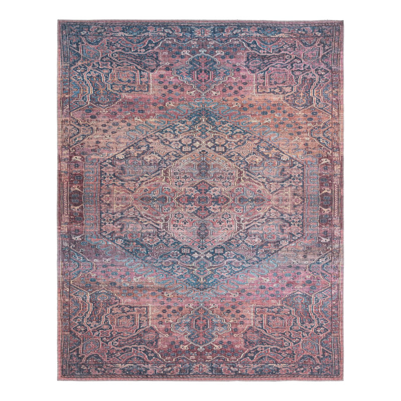 Oriental Indoor Rug, Rectangle 7'10" x 10'
