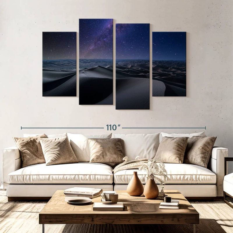 Alvord Empty Quarter Milky Way, 54" H x 84" W