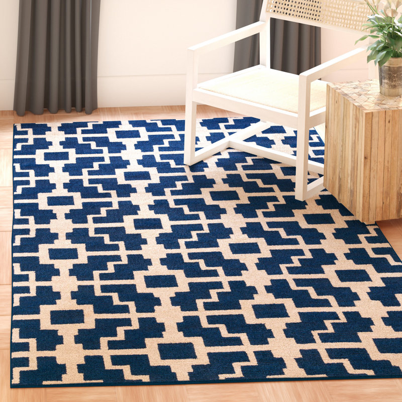 Tapis intérieur / extérieur en coton Dalton, Rectangle 5 pi x 8 pi