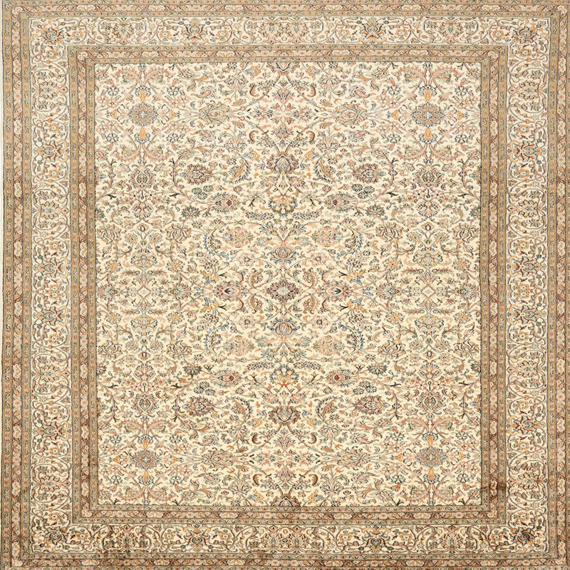 Oriental Indoor Rug, Round 3'