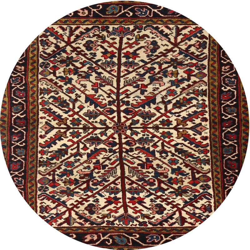 Oriental Indoor Rug, Round 7'