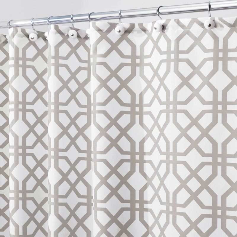Griffey Geometric Shower Curtain