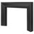 Modern Ember Everly Wood Fireplace Mantel Surround Overall Dimensions 80" x 54"- Interior Opening 56" x 42"-105265940-105265944