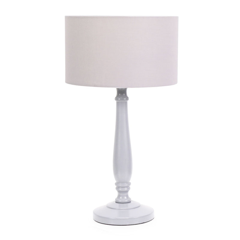 Annum Table Lamp, Grey, Yes, Grey