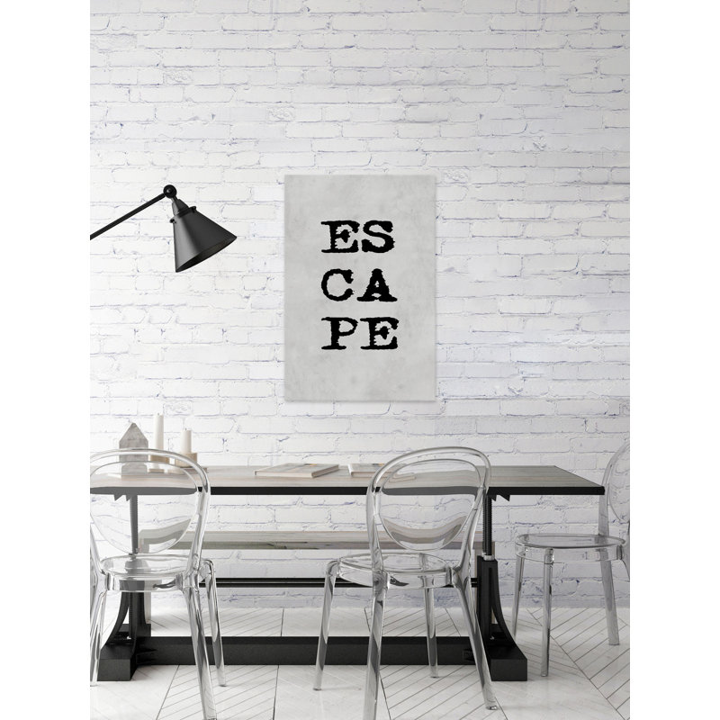 Escape III - Wrapped Canvas Print, 30cm H x 20cm W x 3.81cm D