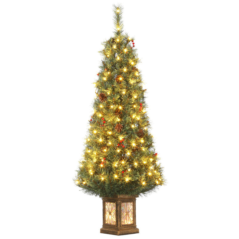 Arbre de Noël enneigé 4,5 pi