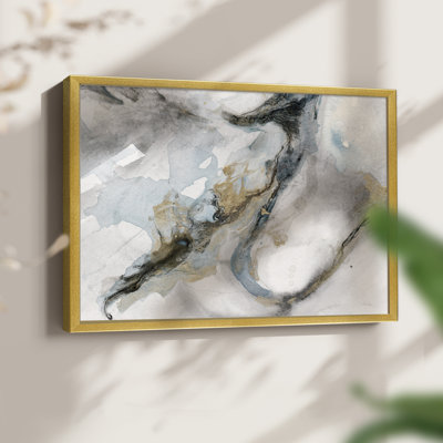 Meandering II -Framed Print - Restickable