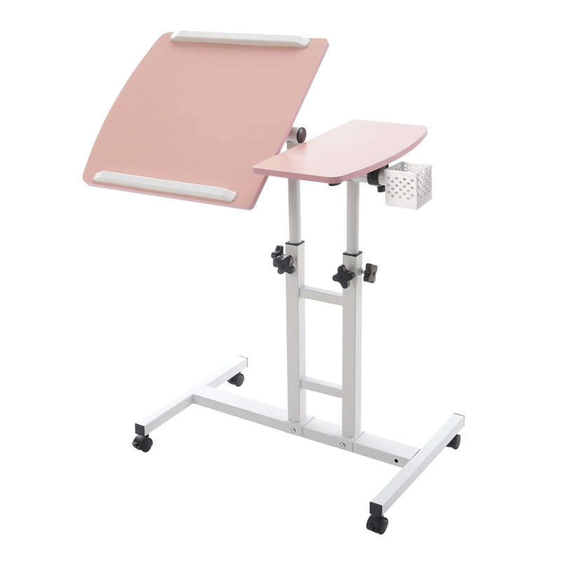 Adjustable Metal Base Writing Desk
