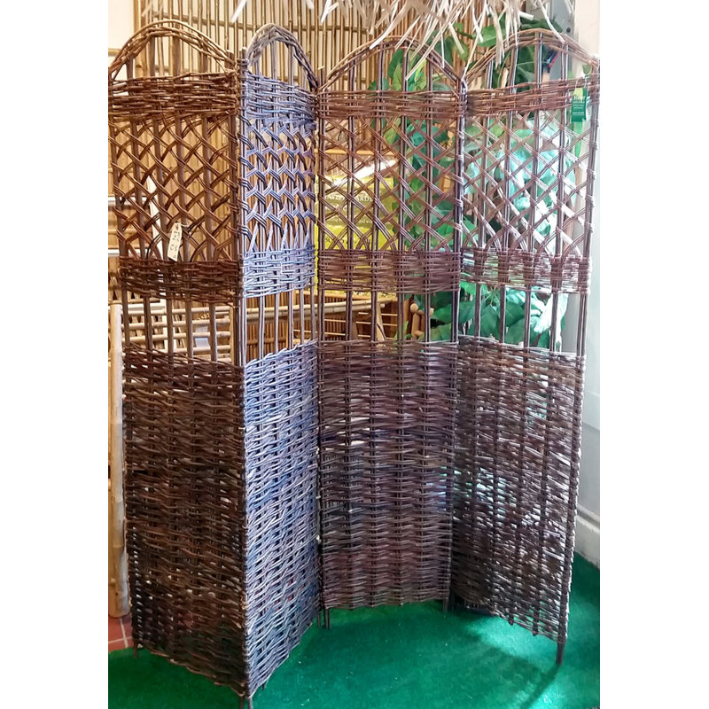 Écran Willow, cloison 3 panneaux, l 54 po x H 60 po, H 72 po x l 72 po x P 1 po, 4