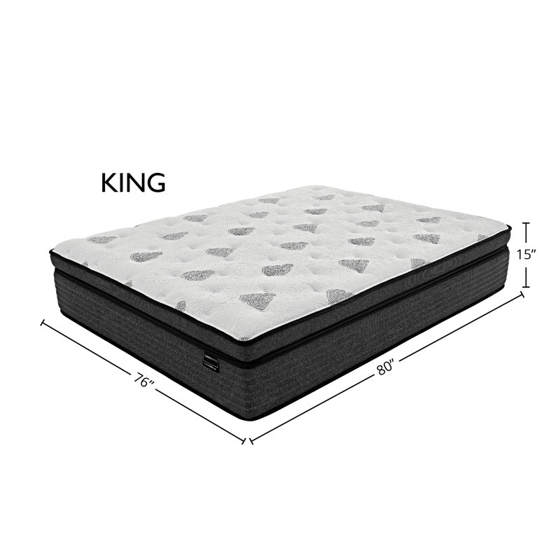 Hybrid Ultimate Roll Pack Mattress, King