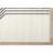 Fresno Cream Black Parallel Lines Area Rug-102210989
