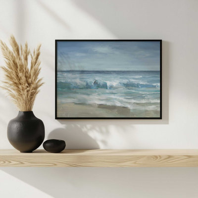 Seascape Wave by Danhui Nai Art Print