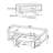 Garven Coffee Table with Shelf-2092649447