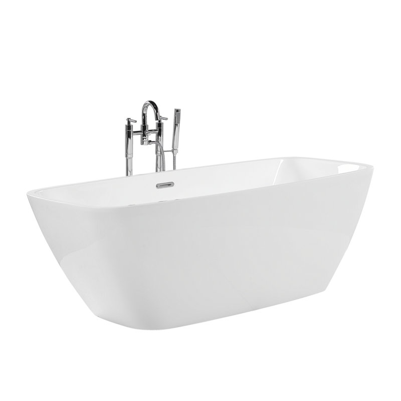 Wilibald 1690mm x 780mm Soaking Acrylic Bathtub