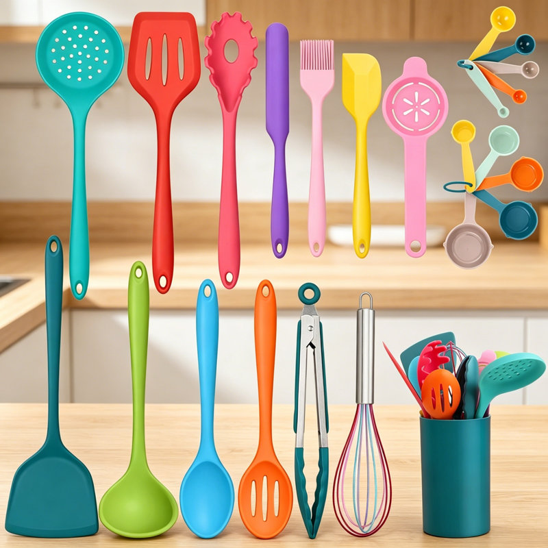Fcbnposi 24 Utensil Set