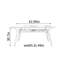 Table de rangement Rock Slab-511085510
