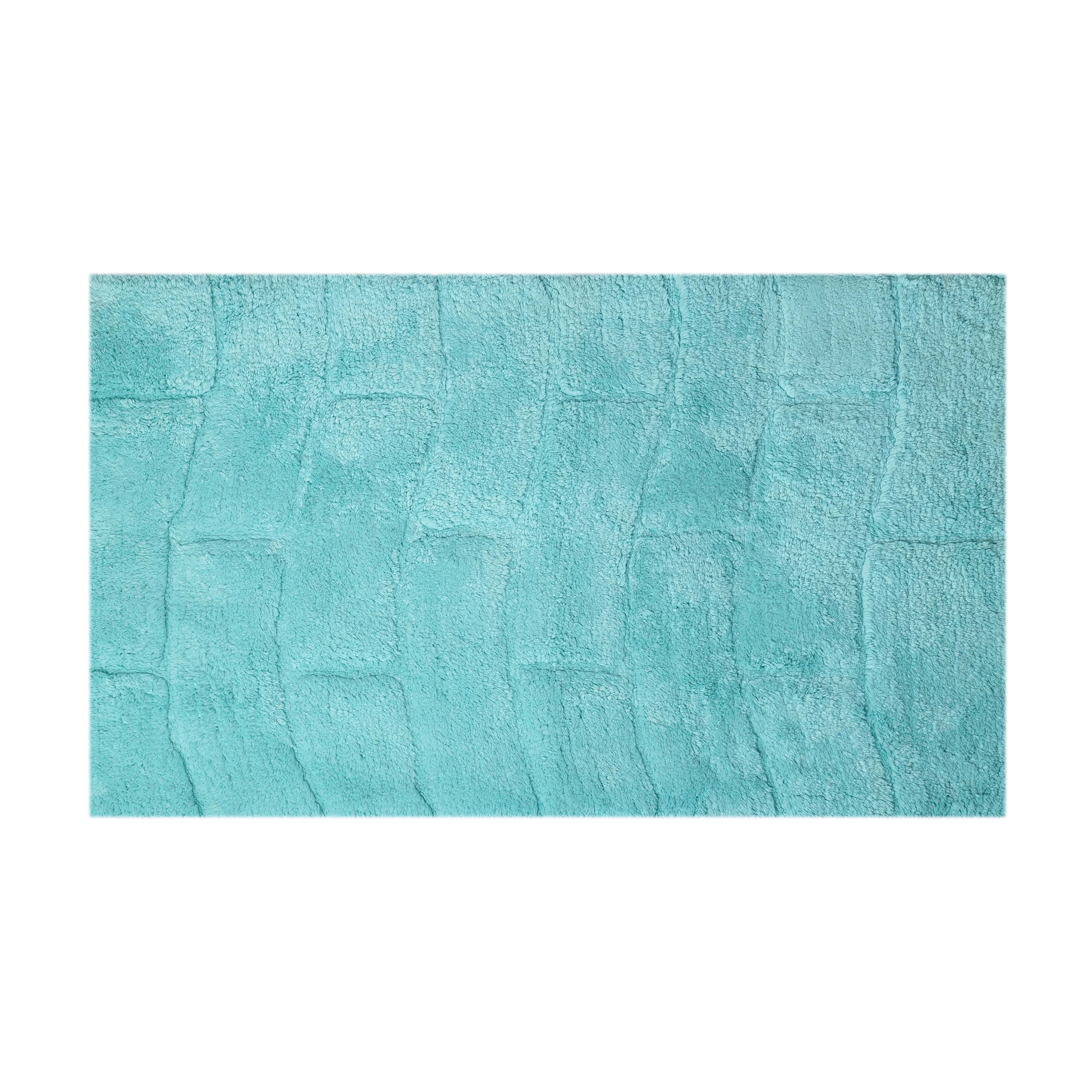 Logan 100% Cotton Bath Rug with Non-Slip Backing